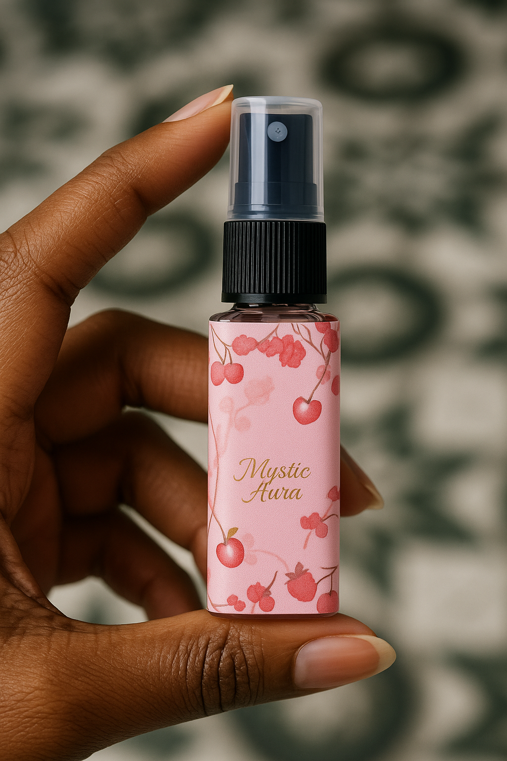 Floral Essence Natural Perfume Spray – Alcohol-Free, Long-Lasting, Handmade by Mystic Aura
