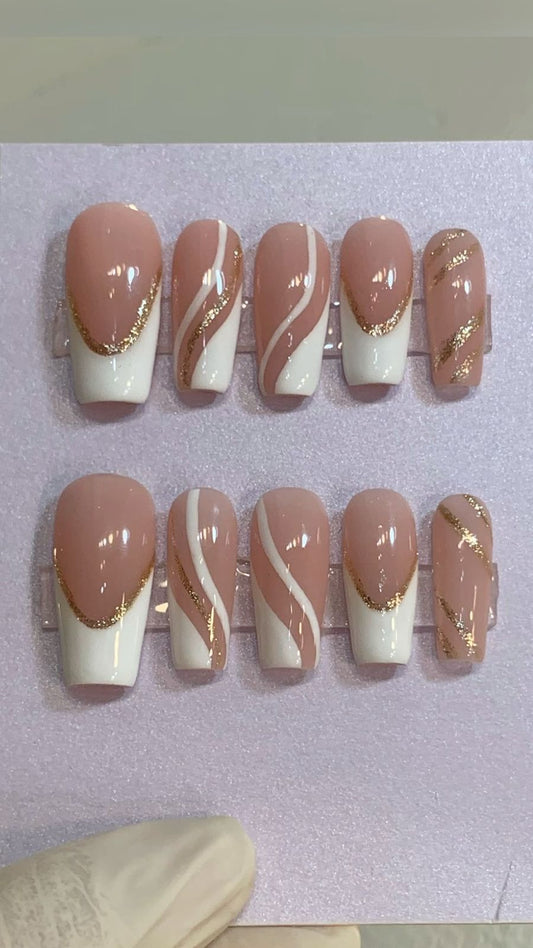 Rose Gold Swirl
