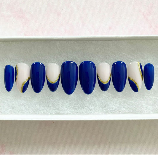Royal Blue Twist