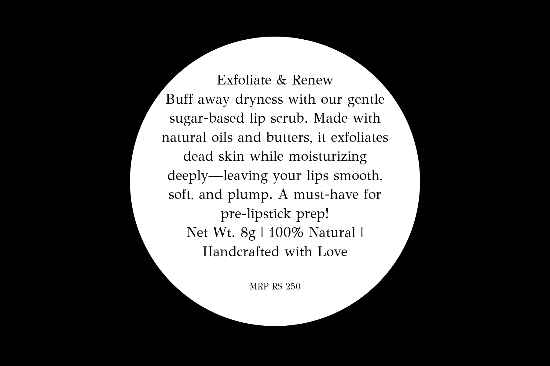 100% Organic Cocoa Lip Scrub – Deep Exfoliation & Nourishment | Mystic Aura