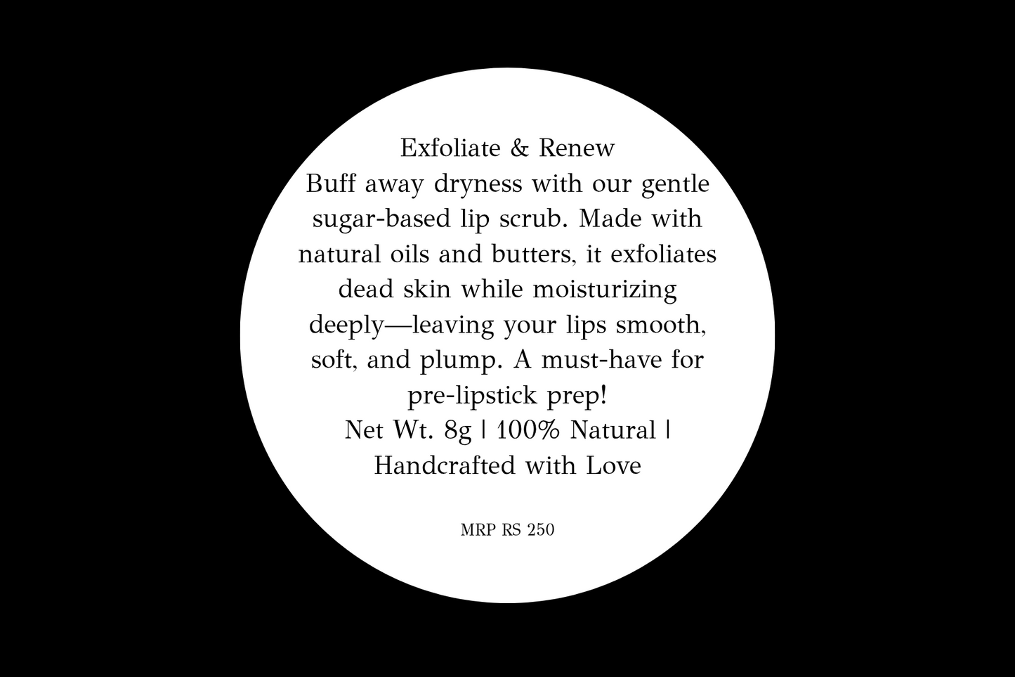 100% Organic Cocoa Lip Scrub – Deep Exfoliation & Nourishment | Mystic Aura