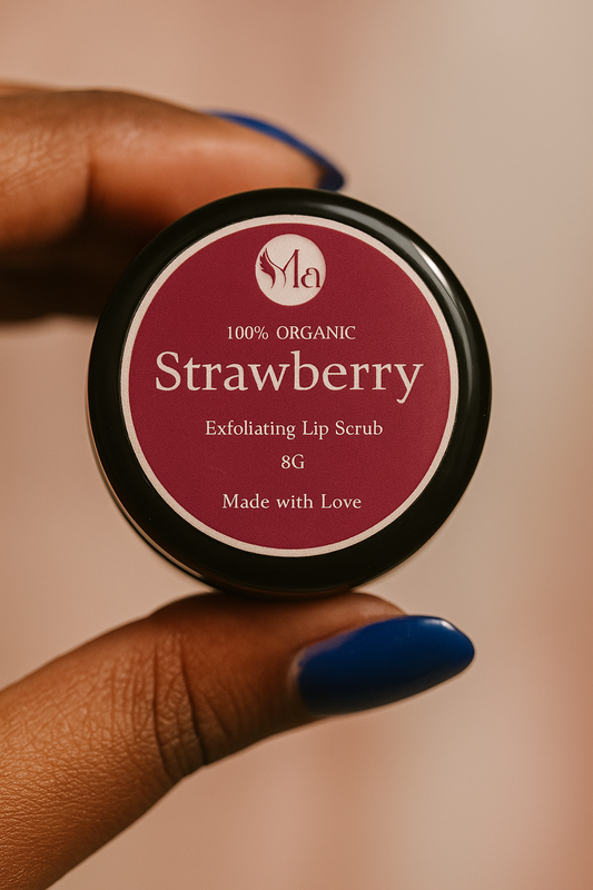 100% Organic Cocoa Lip Scrub – Deep Exfoliation & Nourishment | Mystic Aura
