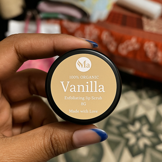 100% Organic Cocoa Lip Scrub – Deep Exfoliation & Nourishment | Mystic Aura